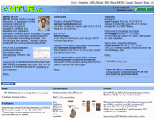 Tablet Screenshot of antlr3.org